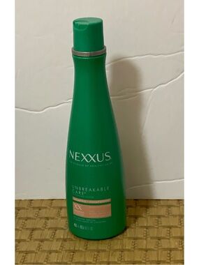 Nexxus Unbreakable Care Shampoo - Green Bottle with Peach Label